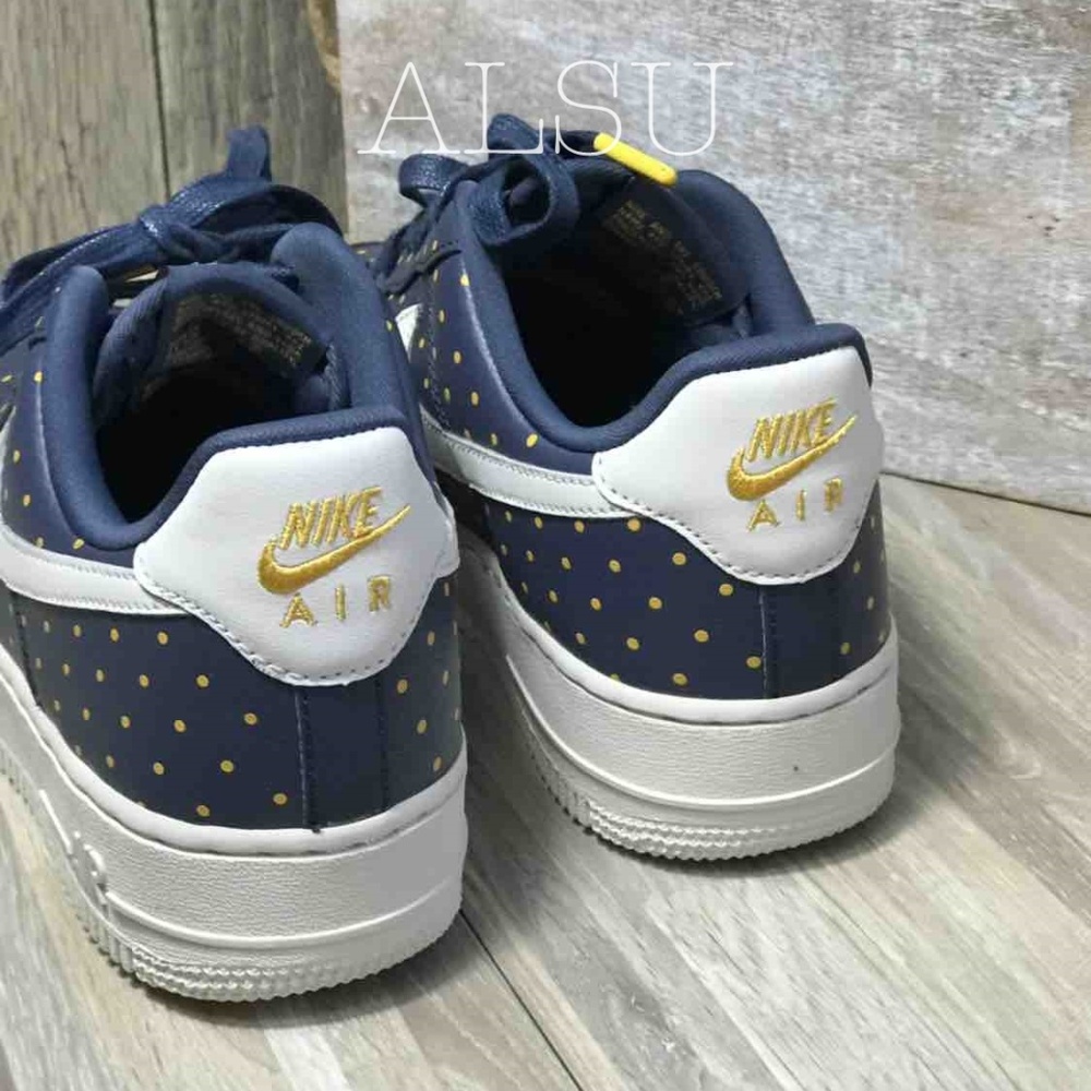 NWT Nike Air Force 1 ’07 Thunder Blue W AUTHENTIC - Picture 6 of 8